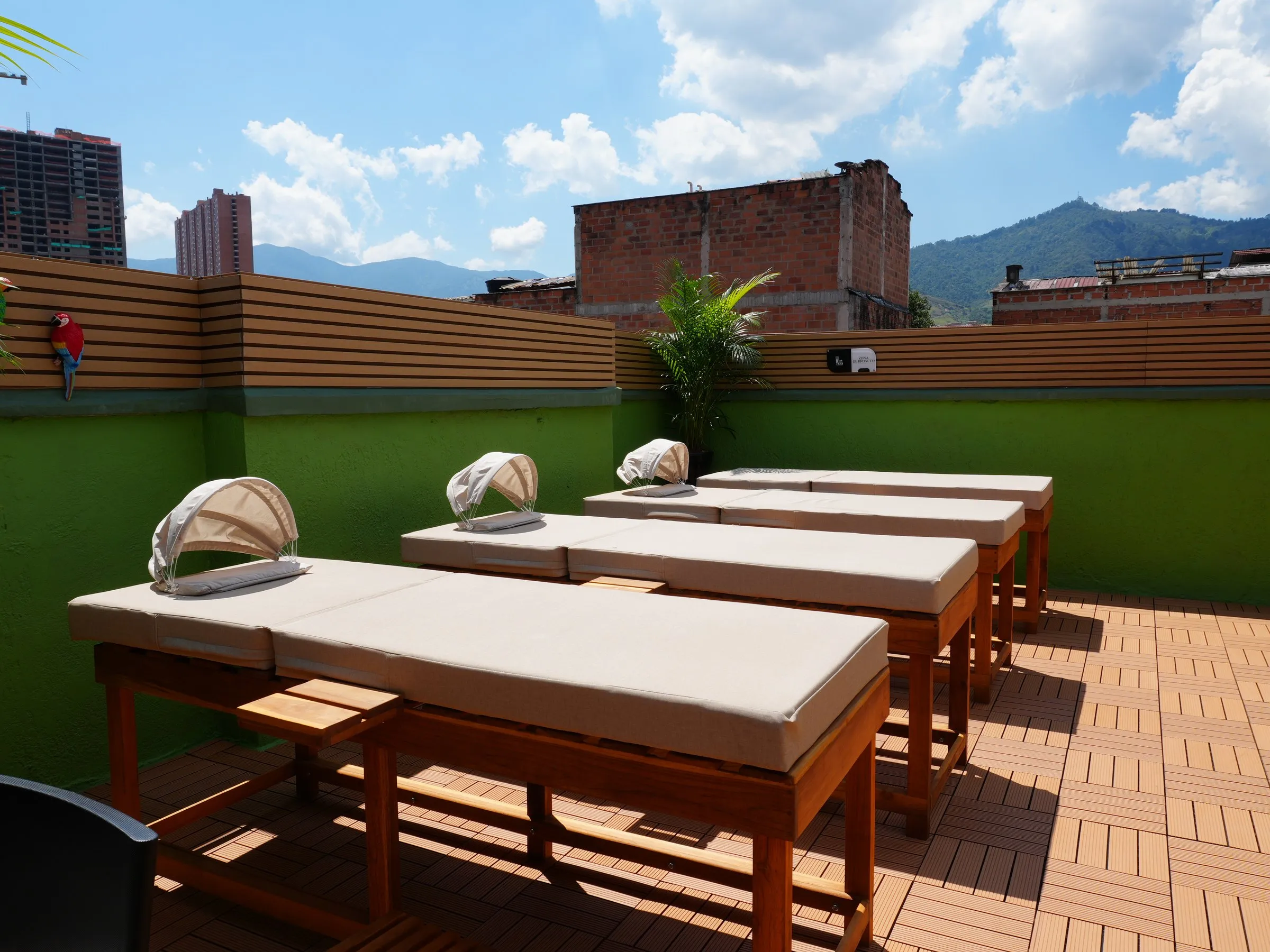 Zona de bronceado